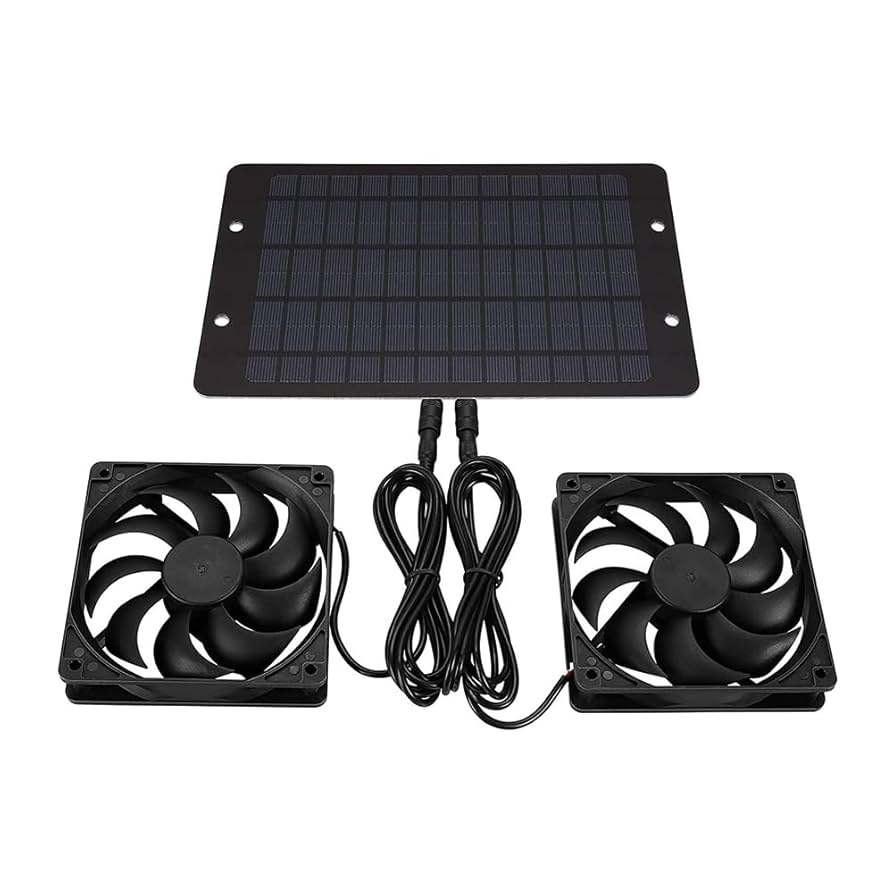 3-in-1 ソーラー排気ファン ホワイトポンさん専用 Amazon.co.jp: ecoCalm ソ一ラ一換気扇 20cm チ排気ファン